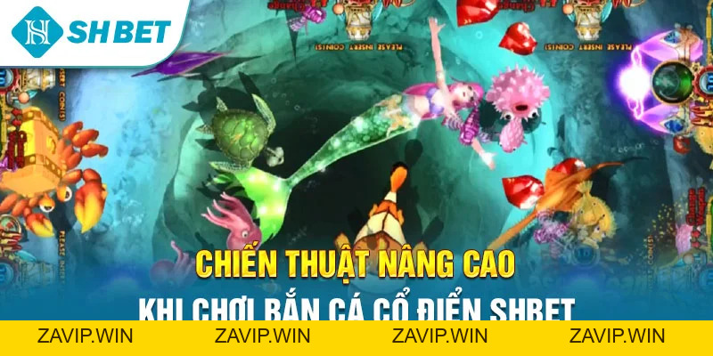 Bắn Cá Cổ Điển SHBET – Trải Nghiệm Game Săn Cá Truyền Thống Đổi Thưởng