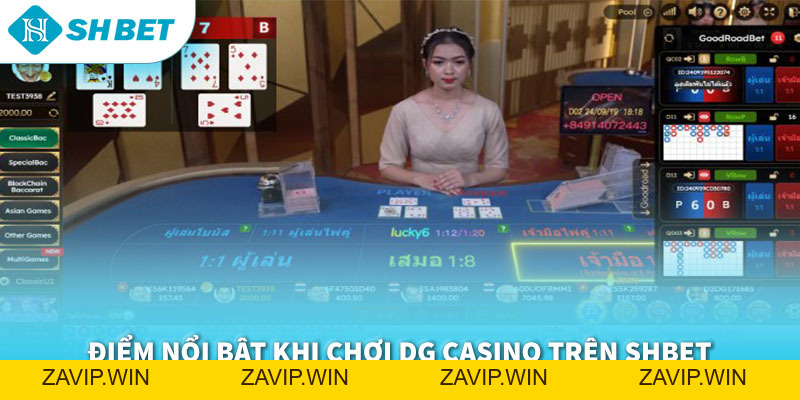 DG Casino SHBET 2026 | Trải Nghiệm Casino Online Đẳng Cấp, Minh Bạch & Trả Thưởng Cao