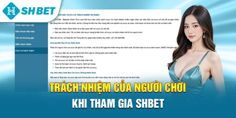 Miễn Trừ Trách Nhiệm SHBET | Chính Sách & Quy Định Người Chơi